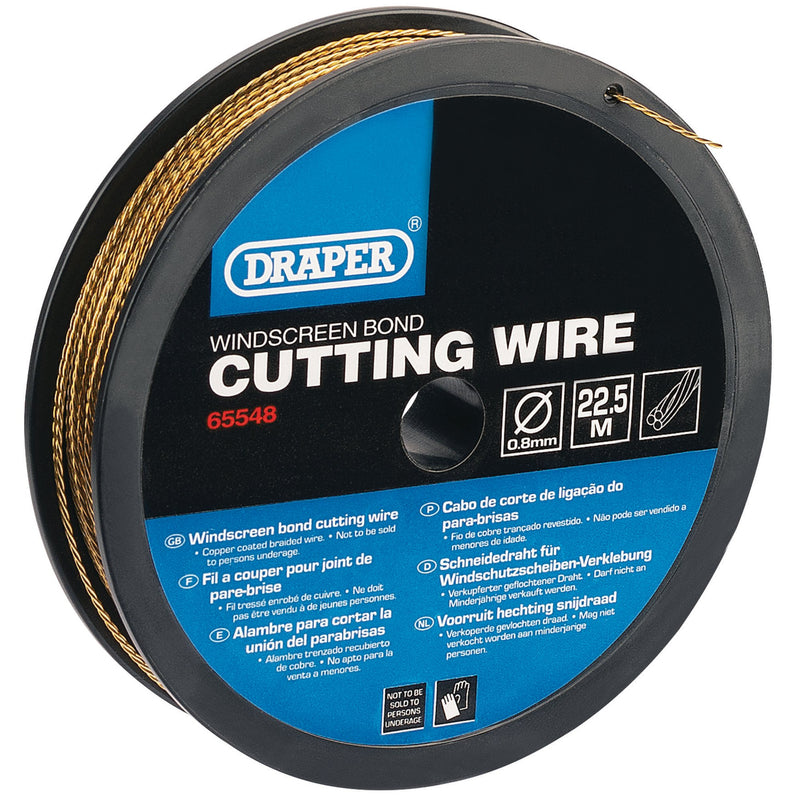 DR-65548 — Stainless Steel Braided Wire for Wire Feeder/Starter - 0.8mm, 22.5M