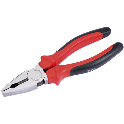 DR-68279 — Draper Redline® Heavy Duty Combination Plier with Soft Grip Handle, 200mm