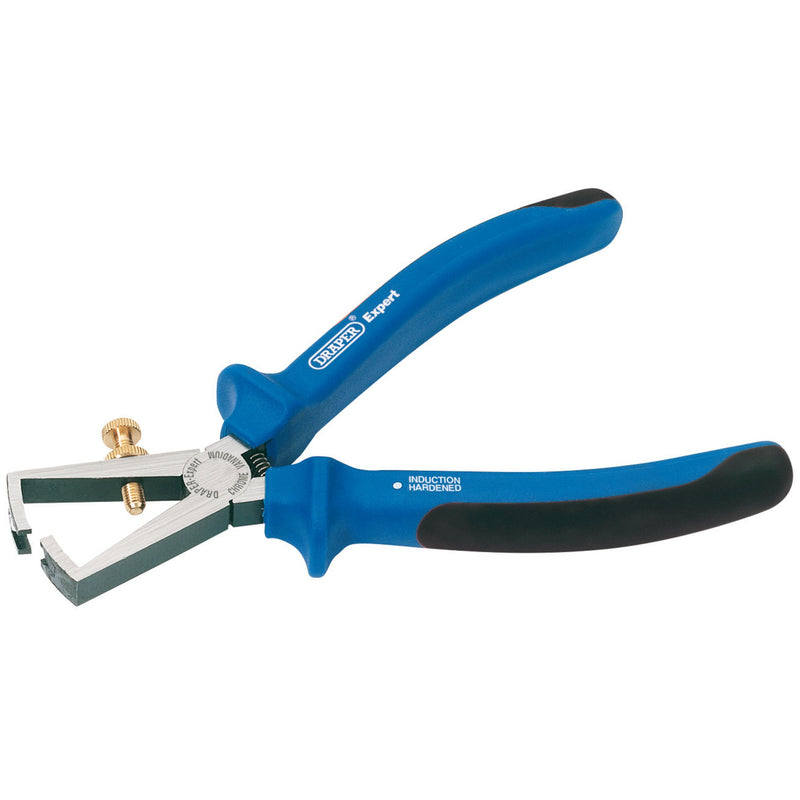 DR-68894 — Draper Expert Heavy Duty Soft Grip Wire Stripping Pliers, 150mm