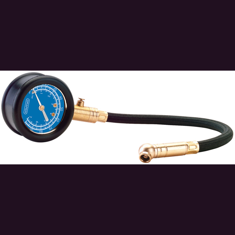 DR-69924 — Tyre Pressure Gauge with Flexible Hose