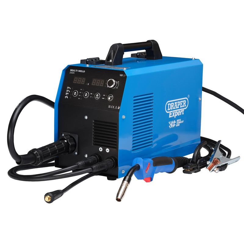 DR-70043 — Draper Expert 3-In-1 Multi-Process Welder Dti, 200A