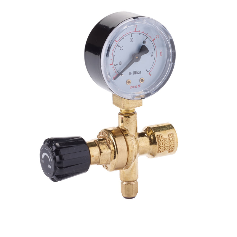 DR-70135 — MIG Gas Bottle Regulator Disposable Cylinder 1 Gauge