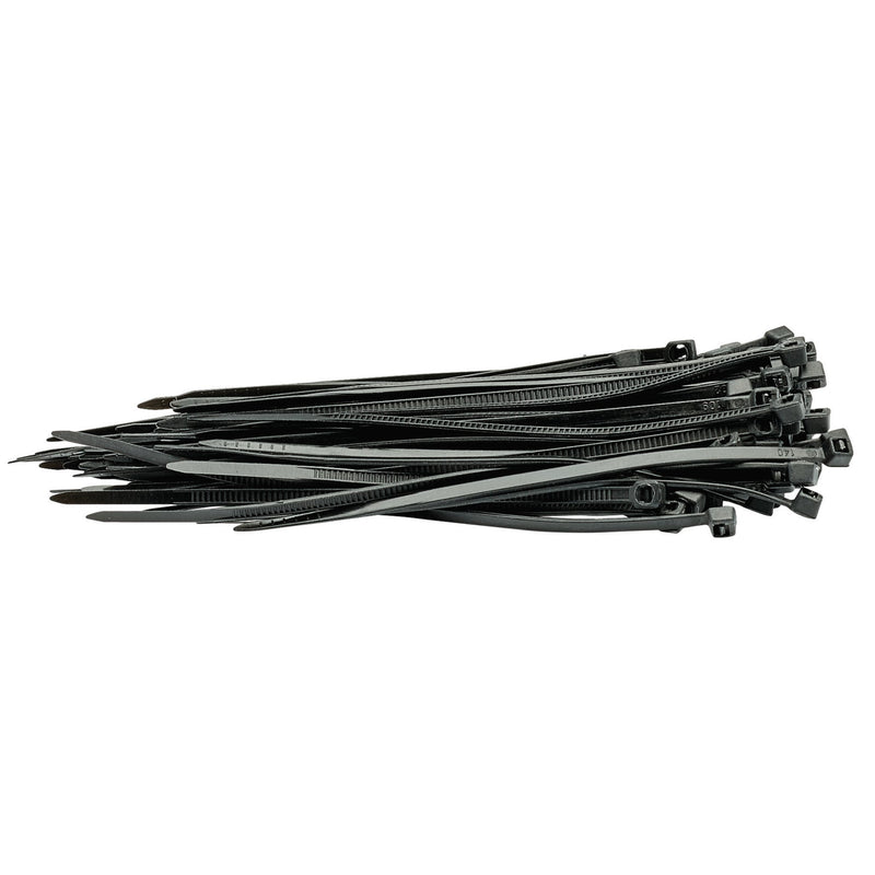 DR-70389 — Cable Ties, 2.5 x 100mm, Black (Pack of 100)