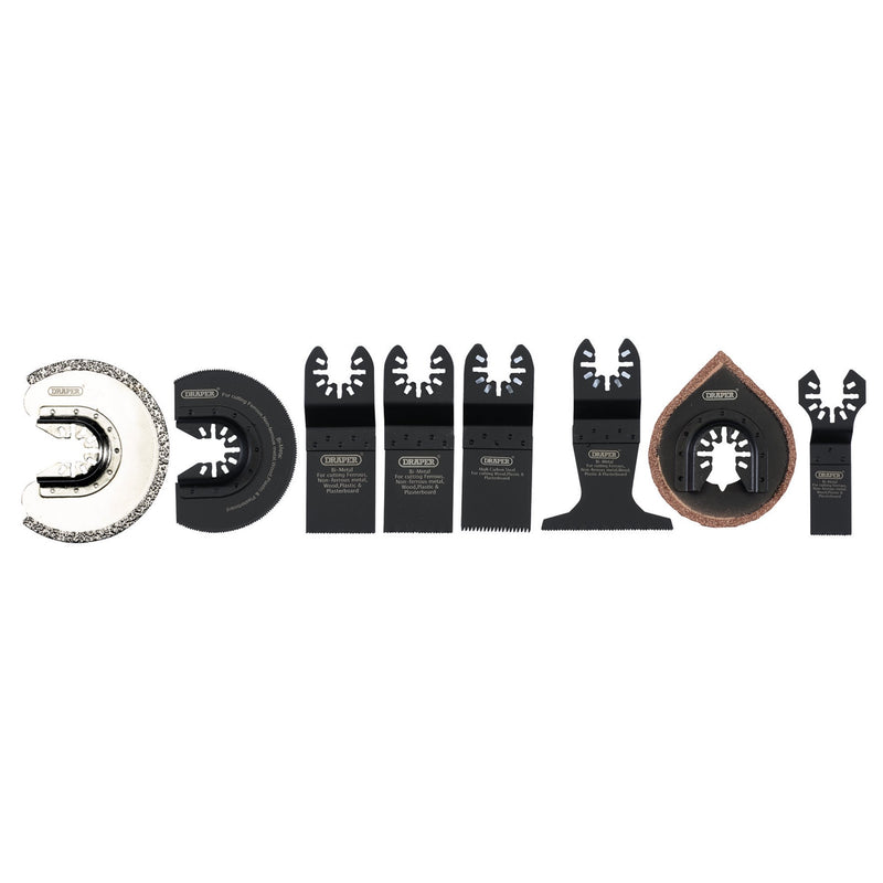 DR-70480 — Oscillating Multi-Tool Blade Set Including Ceramics (8 Piece)