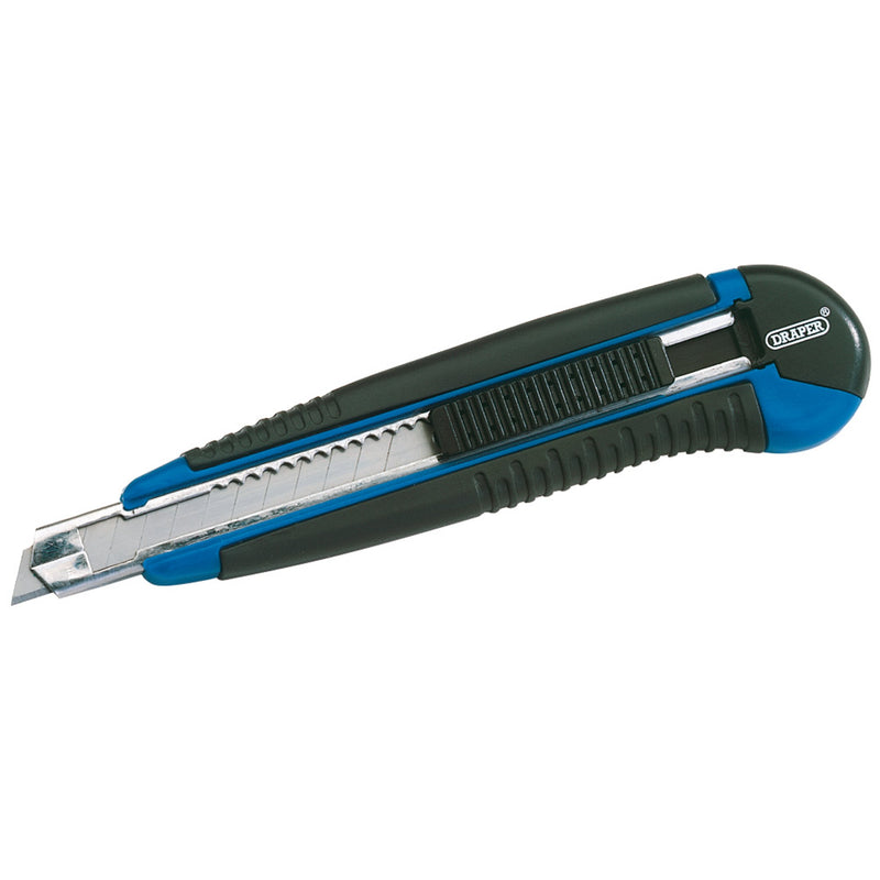 DR-72145 — Retractable Knife with 12 Segment Blade, 9mm