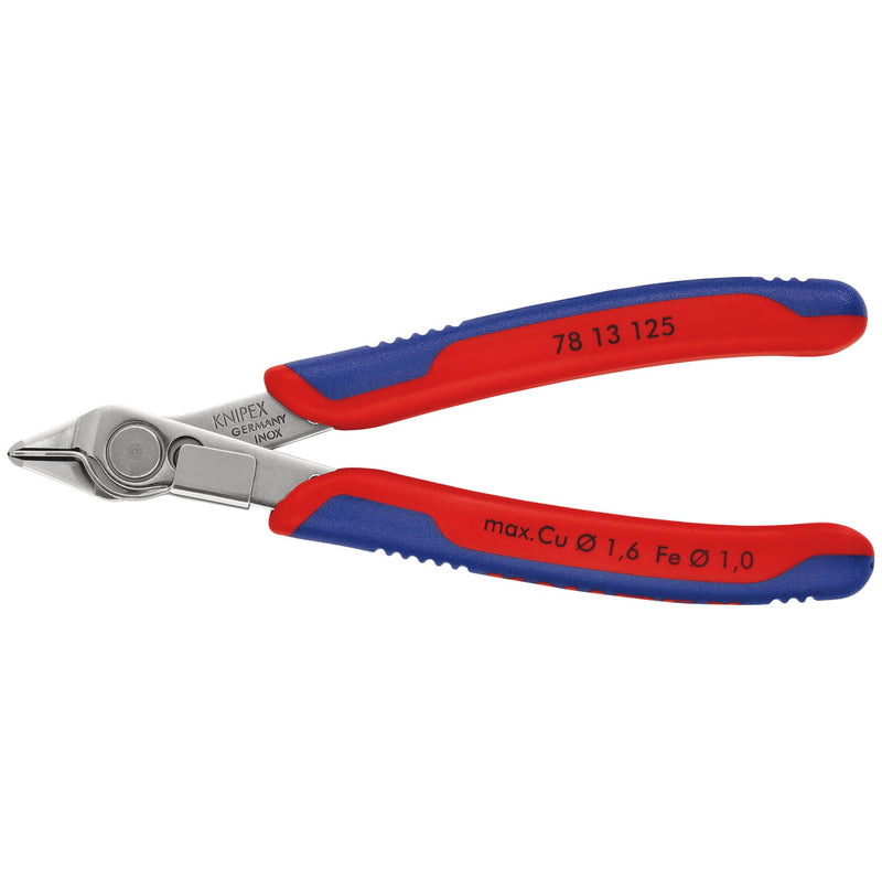 DR-72245 — KNIPEX 78 13 125 SBE Electronics Super Knips®, 125mm