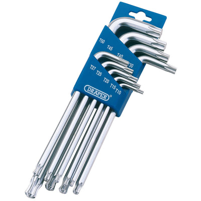 DR-73035 — Draper TX-STAR® 1/2 Ball End Key Set (9 Piece)