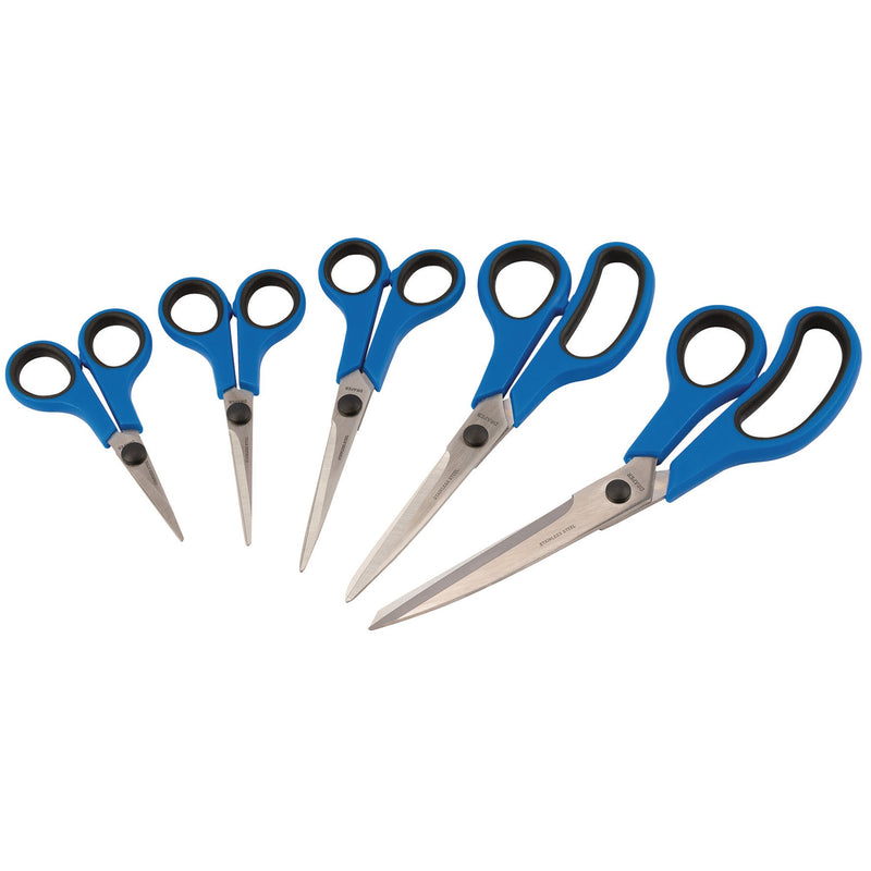 DR-75552 — Soft Grip Household Scissor Set (5 Piece)