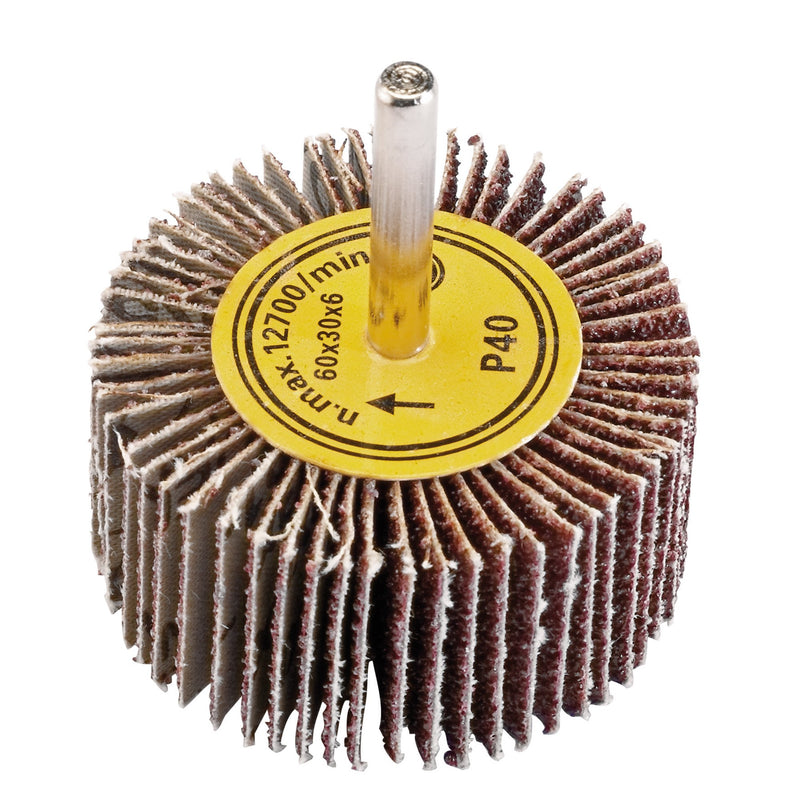 DR-76466 — Abrasive Flap Wheel, 60 x 30mm, 40 Grit