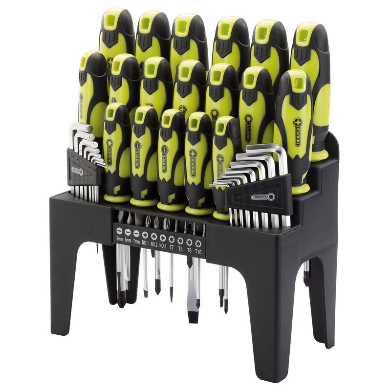 DR-78619 — Screwdriver, Hex Key and Bit Set, Green (44 Piece)