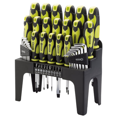 DR-78619 — Screwdriver, Hex Key and Bit Set, Green (44 Piece)