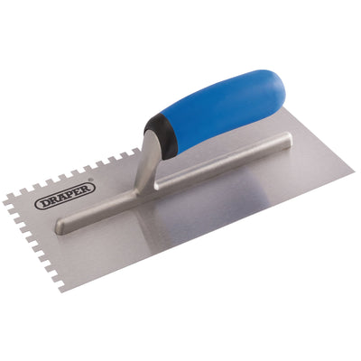 DR-81256 — Soft Grip Adhesive Spreading Trowel, 120 x 280mm