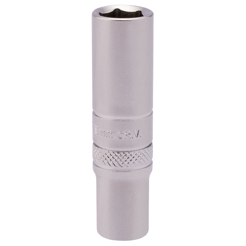 DR-82139 — Draper Expert 6 Point Deep Socket, 1/4" Sq. Dr., 9mm