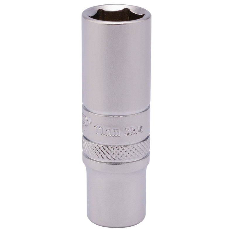DR-82140 — Draper Expert 6 Point Deep Socket, 1/4" Sq. Dr., 11mm