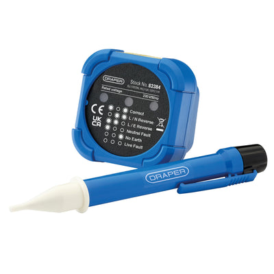 DR-82384 — 230V Socket and Voltage Tester Set, 200-600V, 3A