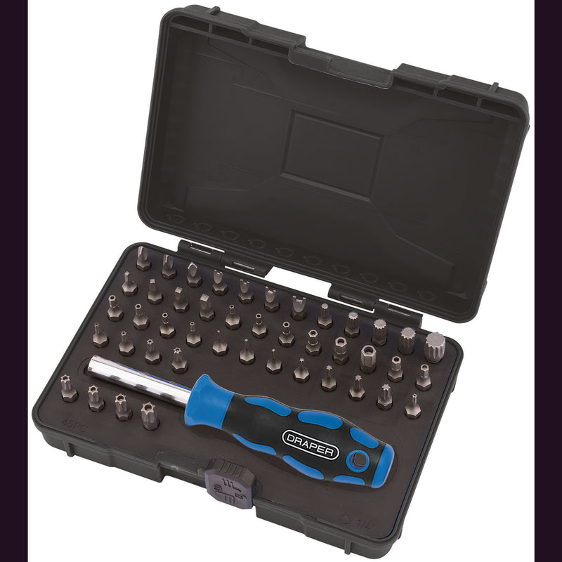 DR-82399 — Security Screwdriver Bit and Driver Set (45 Piece)