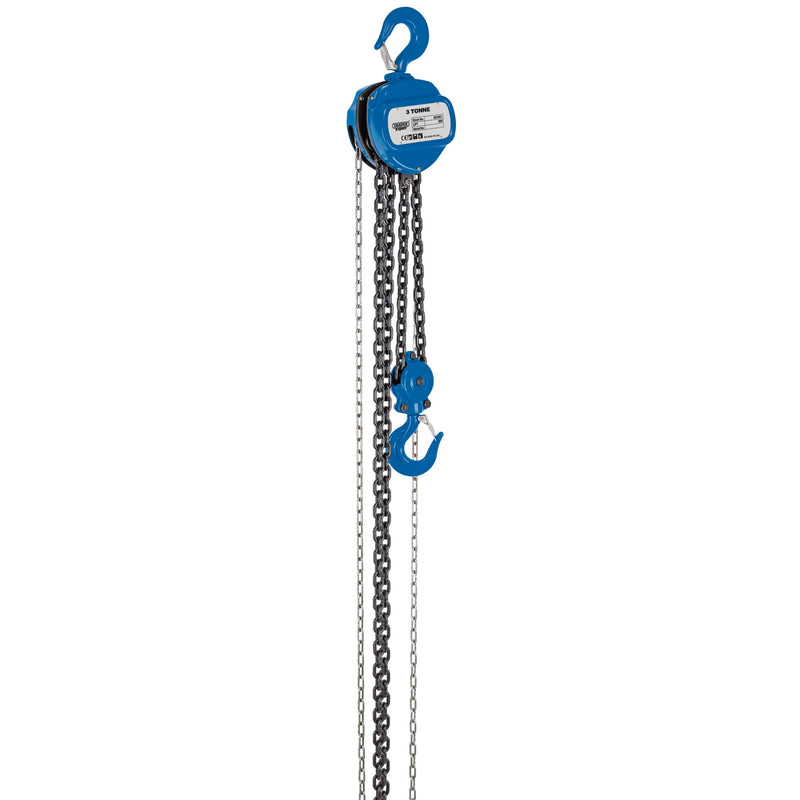 DR-82461 — Draper Expert Chain Hoist/Chain Block, 3 Tonne