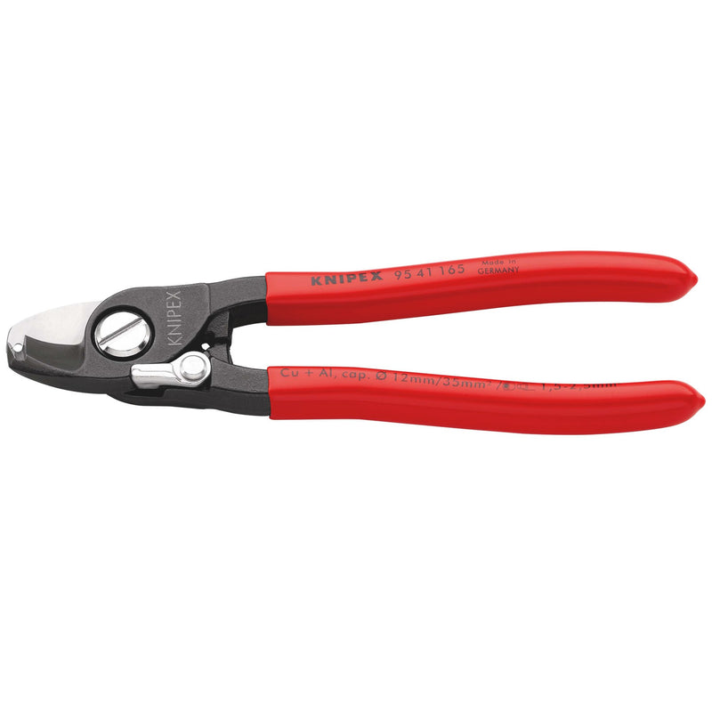 DR-82576 — KNIPEX 95 41 165 Cable Shears, 165mm