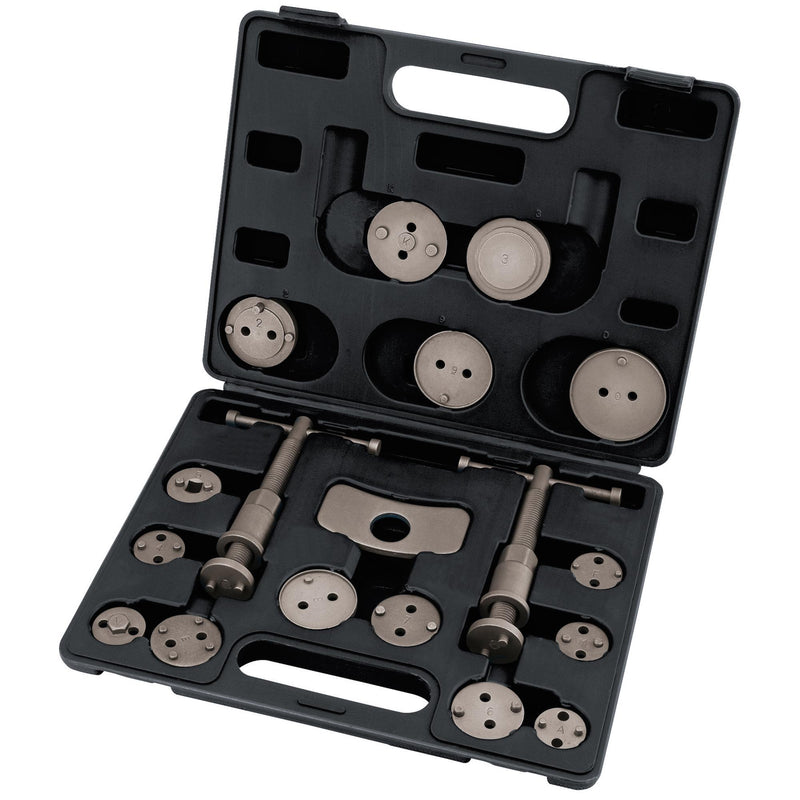 DR-83716 — Draper Expert Brake Caliper Piston Wind-Back Kit (18 Piece)