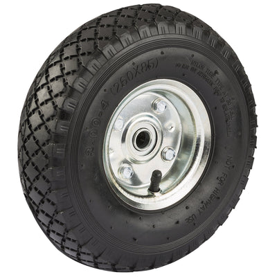 DR-83966 — Pneumatic Rubber Wheel, 258mm
