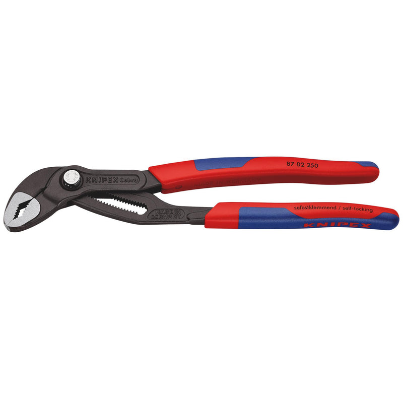 DR-88146 — KNIPEX 87 02 250 SB Cobra® High-Tech Water Pump Pliers, 250mm
