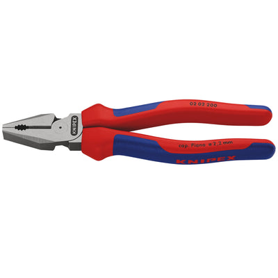 DR-88153 — KNIPEX 02 02 200 SB High Leverage Combination Pliers, 200mm