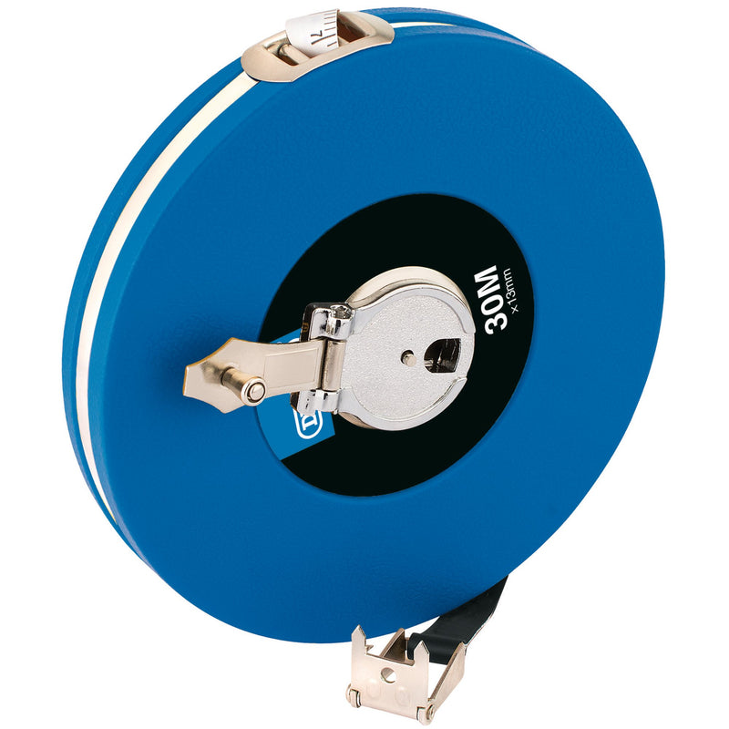 DR-88216 — Fibreglass Measuring Tape, Class III, 30m/100ft x 13mm
