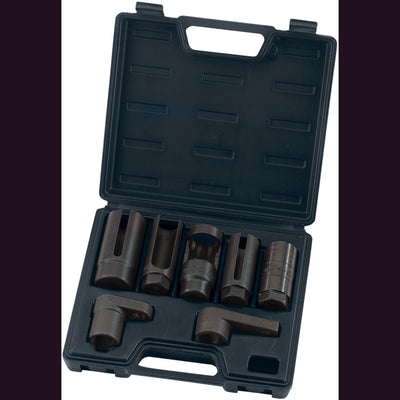 DR-89765 — Draper Expert Lambda/Oxygen Sensor Socket Set, 3/8", 1/2" Sq. Dr. (7 Piece)
