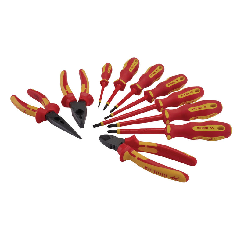 DR-94859 — XP1000® VDE Screwdriver and Pliers Set (10 Piece)