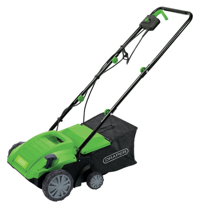 DR-97921 — 230V 2-in-1 Lawn Aerator and Scarifier, 320mm, 1500W