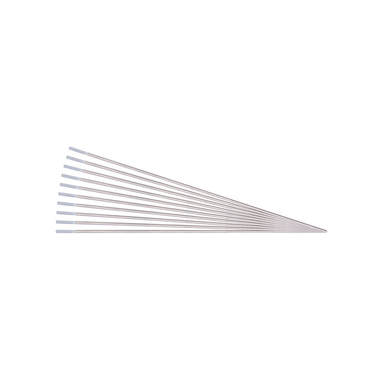 DR-98449 — Zirconiated Tungsten Electrodes, 1.6 x 150mm (Pack of 10)