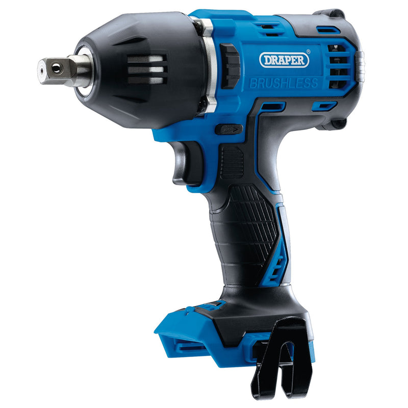 DR-99250 — D20 20V Brushless Mid-Torque Impact Wrench, 1/2" Sq. Dr., 400Nm (Sold Bare)