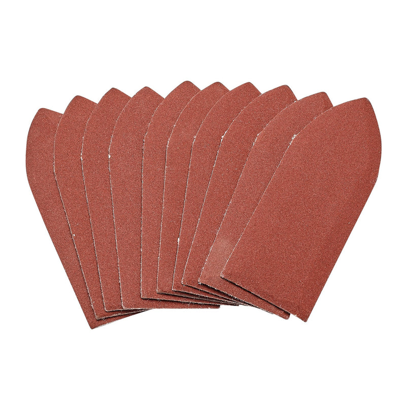 DR-99263 — Hook and Loop Aluminium Oxide Sanding Sheets, 32 x 92mm, 240 Grit (Pack of 10)