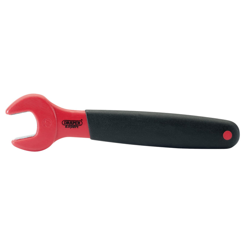 DR-99475 — Draper Expert VDE Approved Fully Insulated Open End Spanner, 17mm