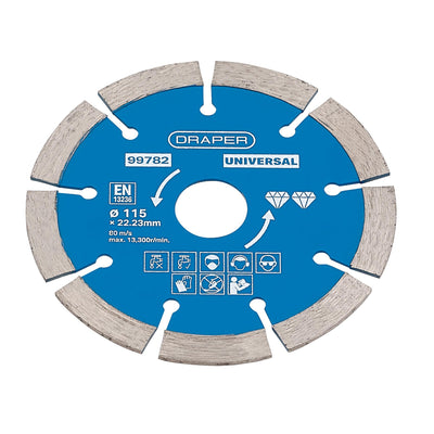 DR-99782 — Segmented Diamond Blade, 115mm
