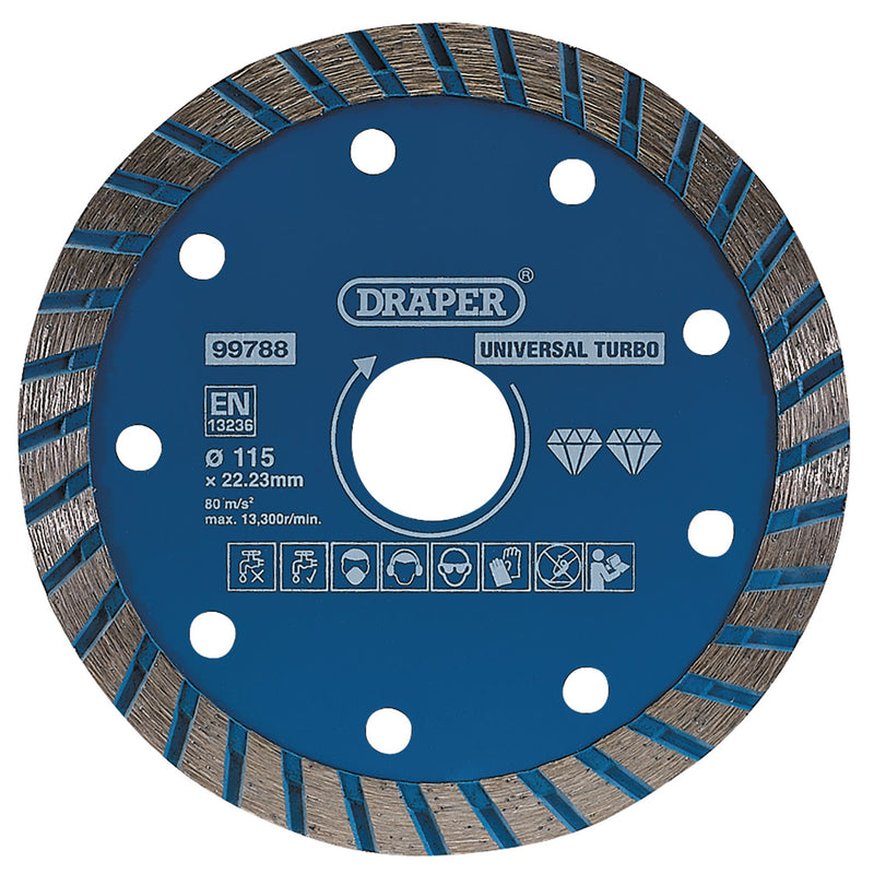 DR-99788 — Turbo Diamond Blade, 115mm