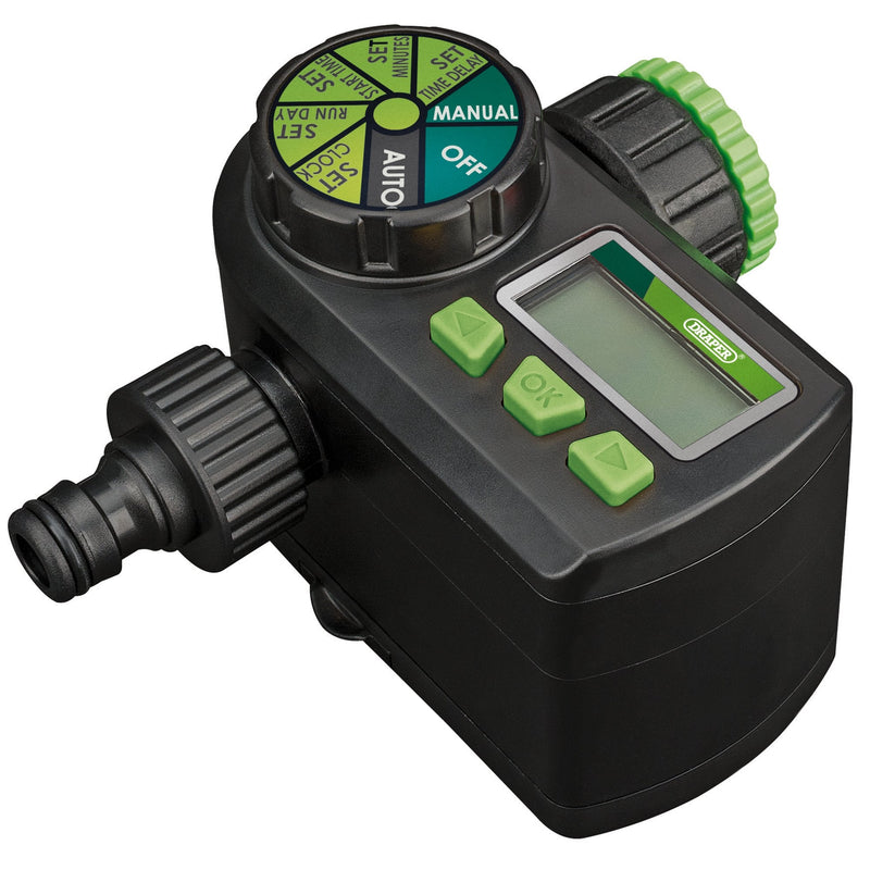 Draper Electronic Ball Valve Water Timer - DR-36750 - Draper - Trade Counter Direct