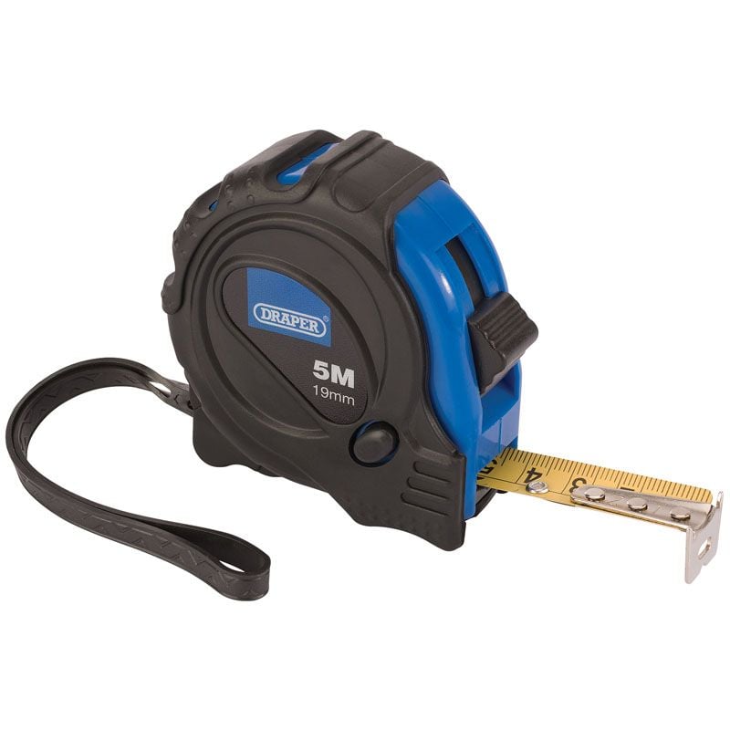 Draper EMTG Measuring Tape, 5m/16ft x 19mm - (75299) - DR-75299 - Draper - Trade Counter Direct