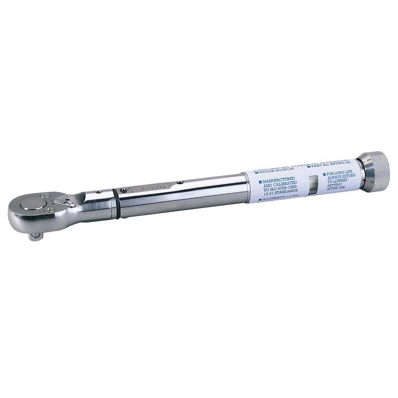 Draper EPTW5 - 22 Draper Expert Precision Torque Wrench, 3/8" Sq. Dr., 5 - 22Nm - (58130) - DR-58130 - Draper - Trade Counter Direct