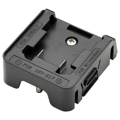 Draper Expert 24W AC/DC Hybrid Work Light Power Tool Battery Adaptor Compatible with Dewalt® and Milwaukee® for Stock No. 04673 - DR-07069 - Draper - Trade Counter Direct