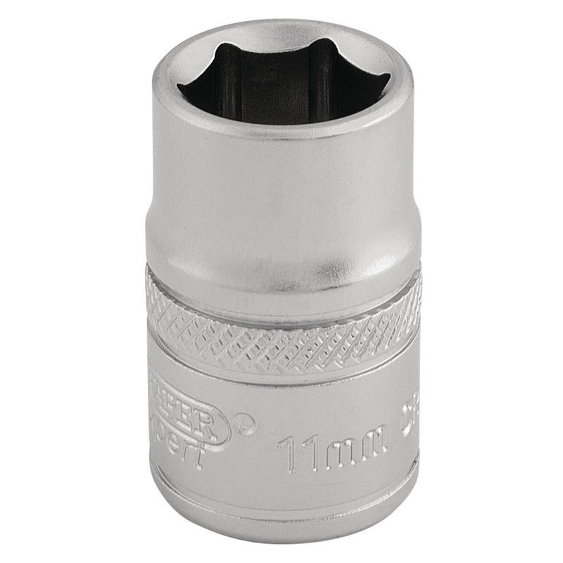 Draper Expert 6 Point Metric Socket, 3/8" Sq. Dr. - DR-16536 - Draper - Trade Counter Direct