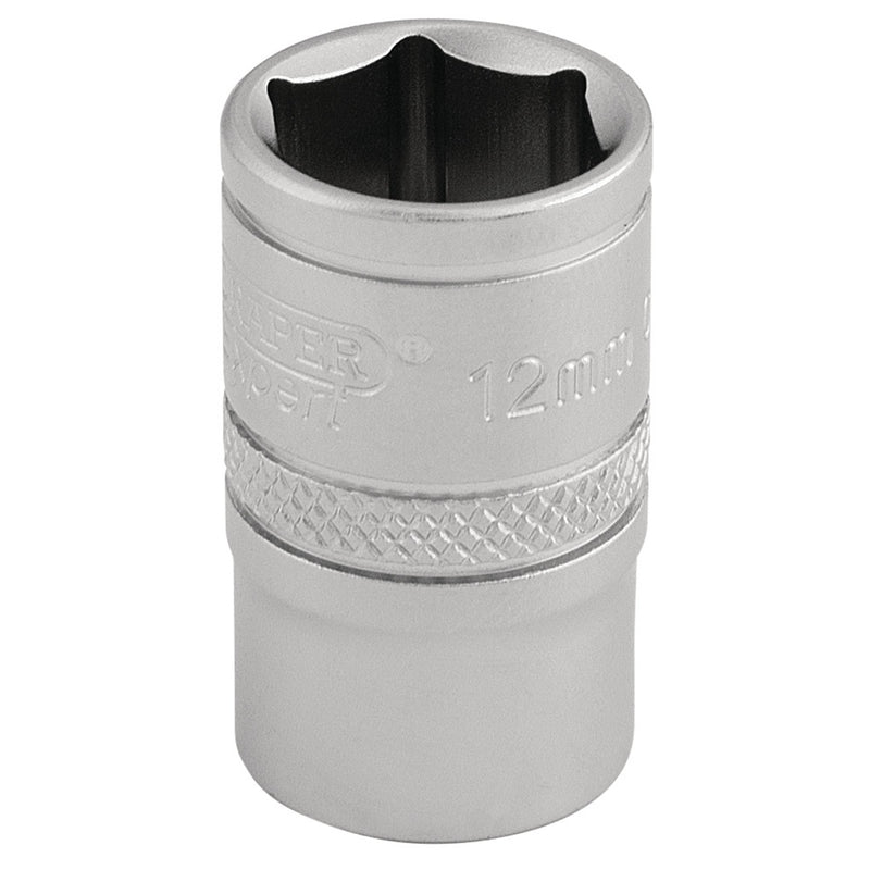 Draper Expert 6 Point Metric Socket, 3/8" Sq. Dr. - DR-16537 - Draper - Trade Counter Direct