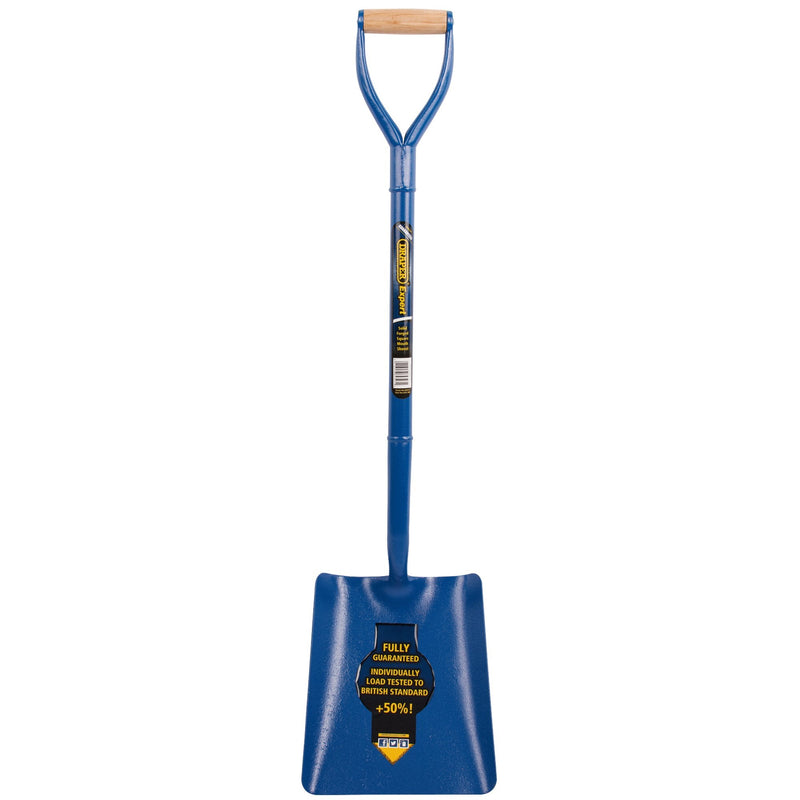 Draper Expert All Steel Contractors Square Mouth Shovel - DR-64327 - Draper - Trade Counter Direct