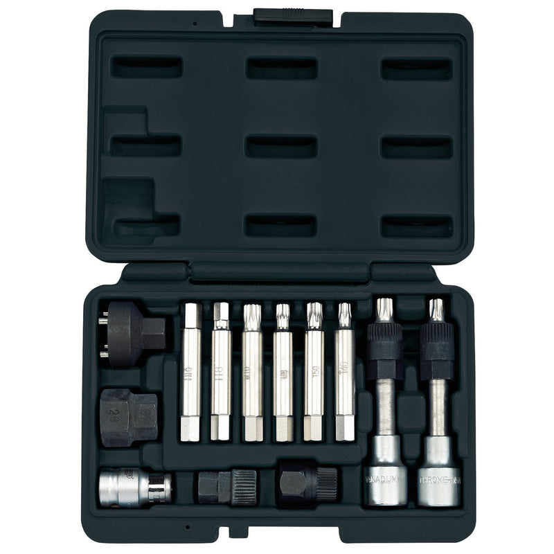 Draper Expert Alternator Pulley Tool Kit (13 Piece) - DR-31913 - Draper - Trade Counter Direct