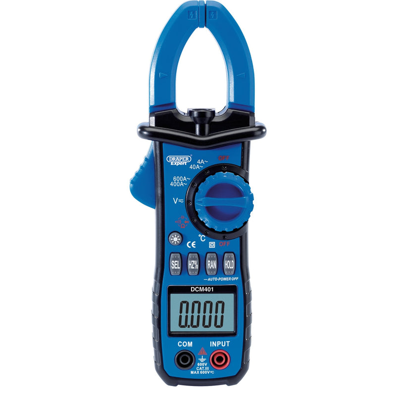 Draper Expert Auto-Ranging Digital Clamp Meter - DR-41911 - Draper - Trade Counter Direct