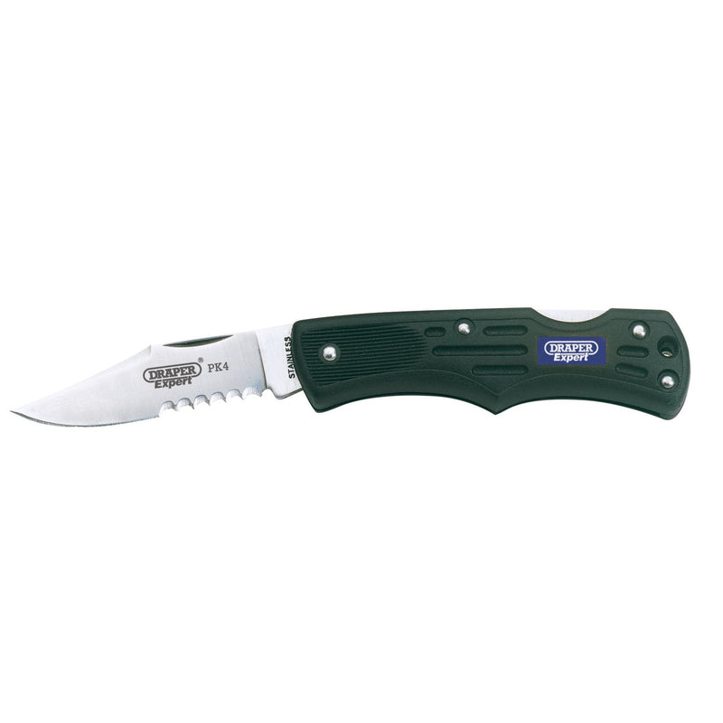 Draper Expert Dual Edge Folding Pocket Knife - DR-66255 - Draper - Trade Counter Direct