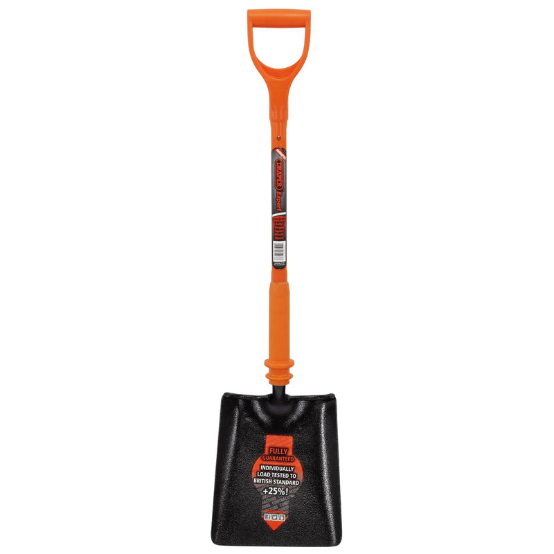 Draper Expert Fully Insulated Contractors Square Mouth Shovel - DR-75168 - Draper - Trade Counter Direct