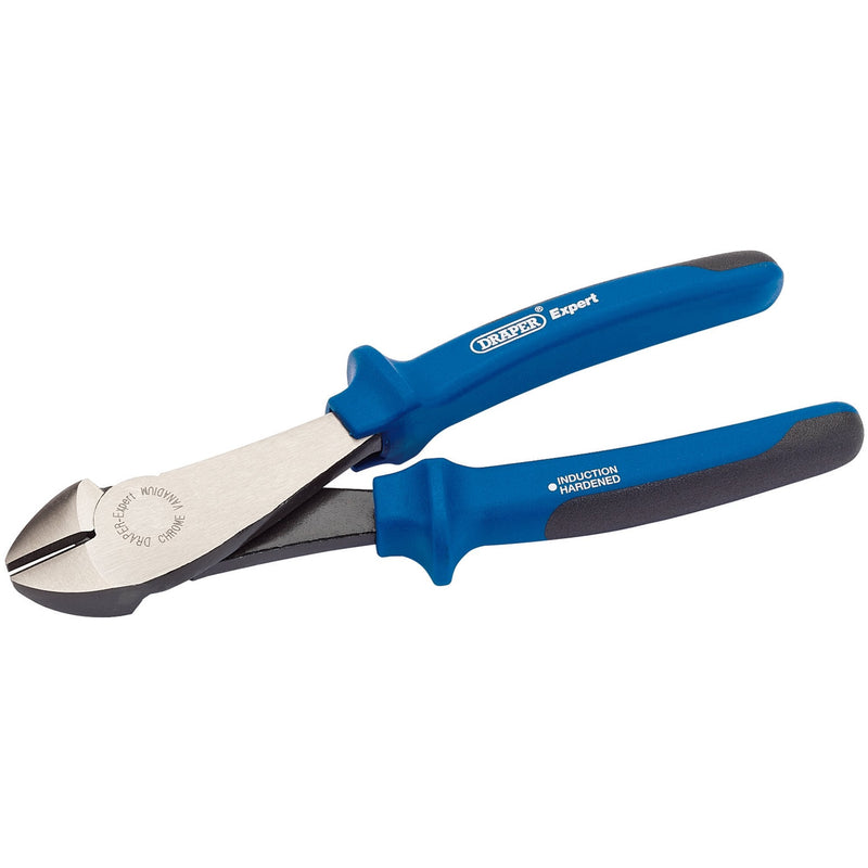 Draper Expert Heavy Duty Soft Grip High Leverage Diagonal Side Cutter - DR-68893 - Draper - Trade Counter Direct
