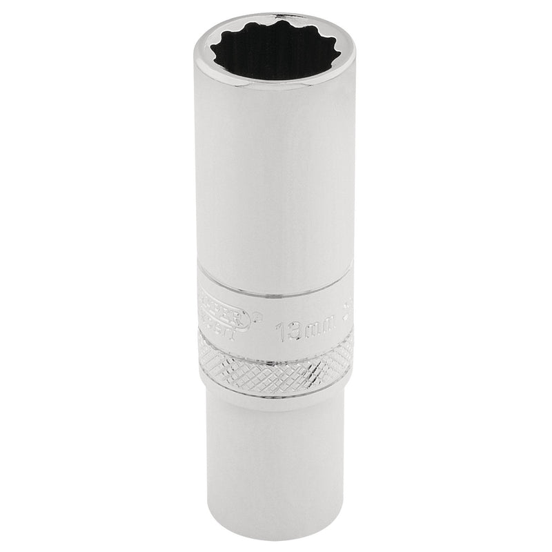 Draper Expert HI-TORQ® 12 Point Deep Socket, 3/8" Sq. Dr. - DR-32822 - Draper - Trade Counter Direct
