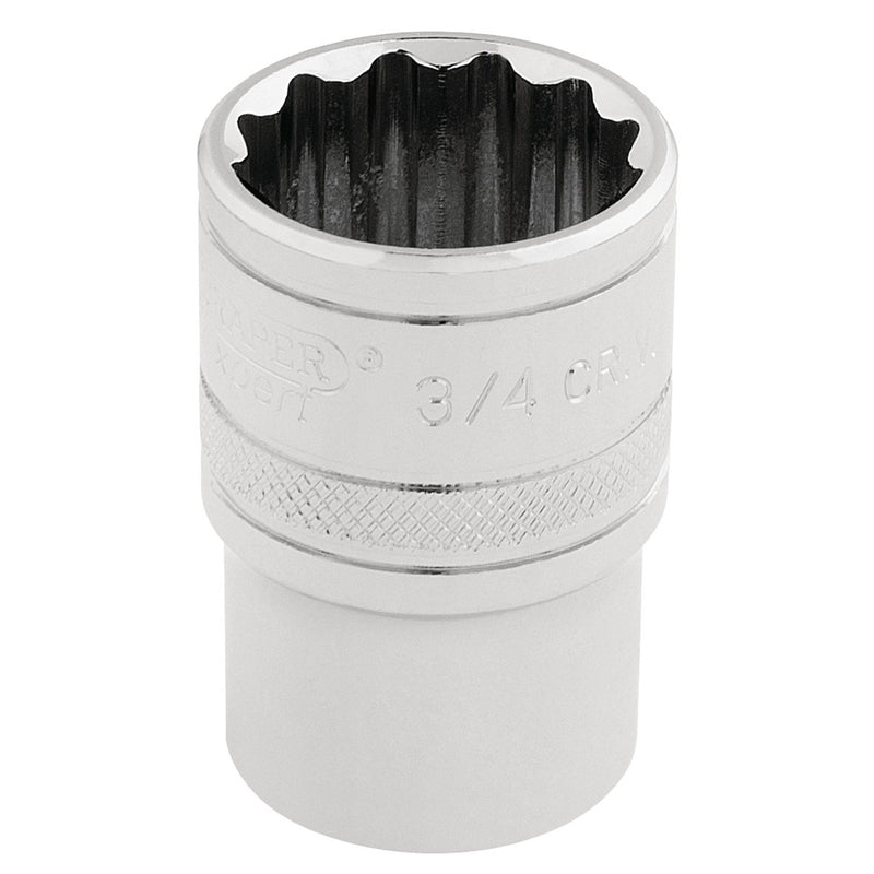 Draper Expert HI-TORQ® 12 Point Socket, 1/2" Sq. Dr. - DR-33660 - Draper - Trade Counter Direct